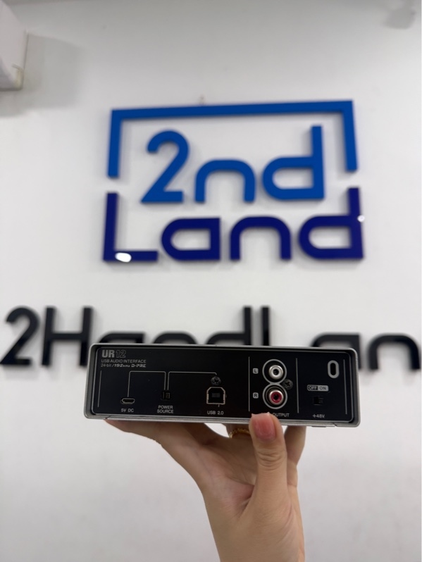 Soundcard Steinberg UR12 - Màu bạc - Ngoại hình 97% - Body