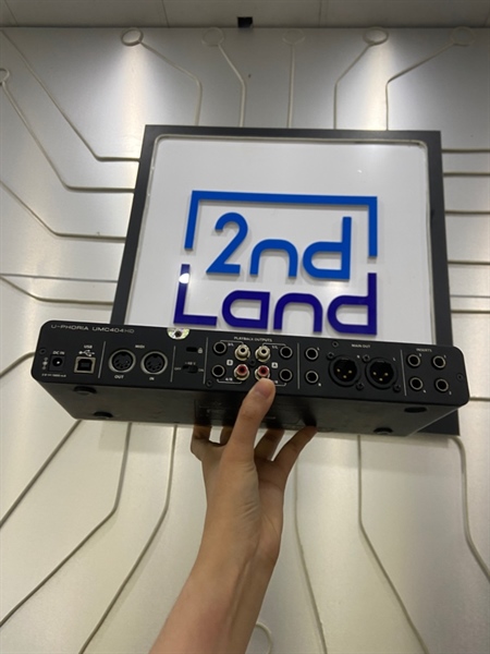 Soundcard U-Phoria UMC404HD - Màu đen - Ngoại hình: 97% - Body 2