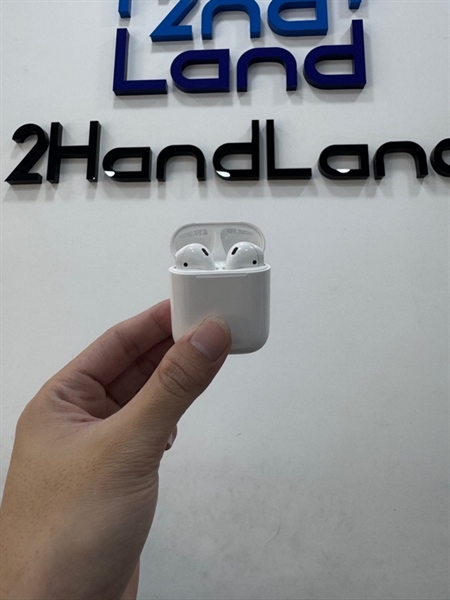 Tai nghe Airpods 2 - Mất tìm - Màu trắng - Ngoại hình 98% - Body 1