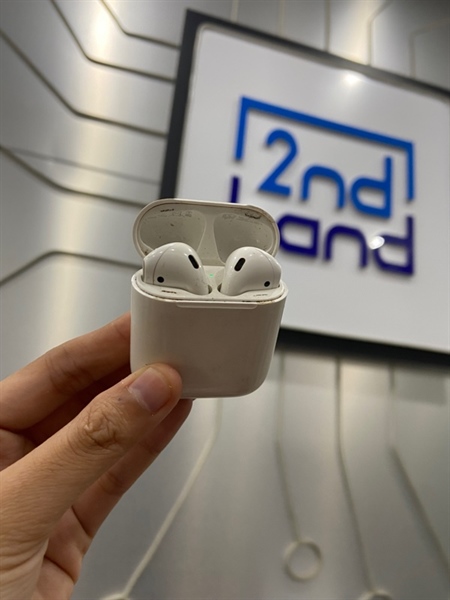 Tai nghe Airpods 2 - Màu trắng - Ngoại hình: 95% - Kèm Box 2