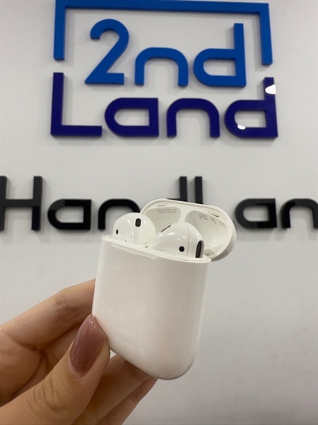 Tai nghe Airpods 2 - Màu trắng - Ngoại hình 97% - 2 tai ố nhẹ - Body 2