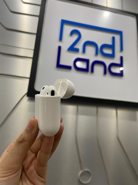 Tai nghe Airpods 2 - Màu trắng - Ngoại hình: 97.5% - Kèm Box 2