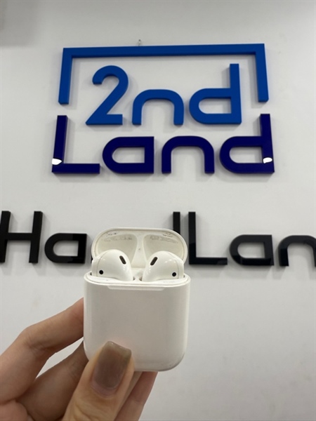 Tai nghe Airpods 2 - Màu trắng - Ngoại hình 97% - Case trầy , ố - Box 2