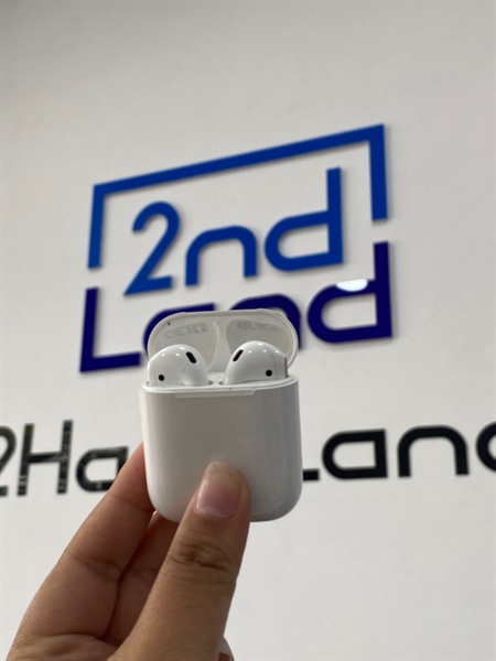Tai nghe Airpods 2 - Màu trắng - Ngoại hình 97% - Nứt nhẹ tai - Body 1