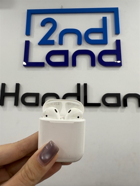 Tai nghe Airpods 2 - Màu trắng - Ngoại hình 97% - Nứt tai trái - Body 1