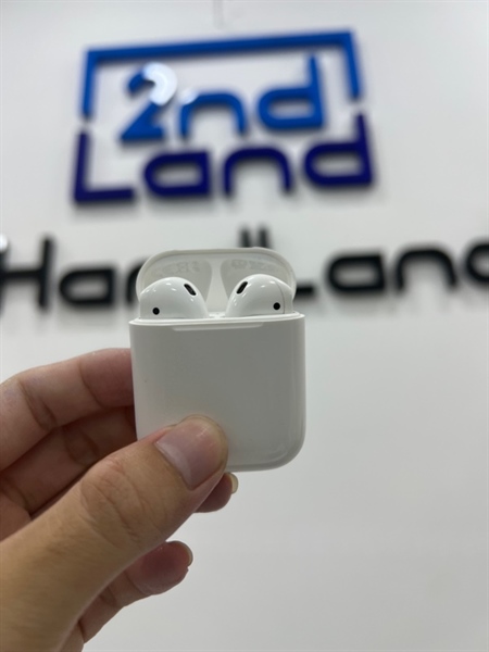 Tai nghe Airpods 2 - Màu trắng - Ngoại hình 98% - Body - Kèm case 1