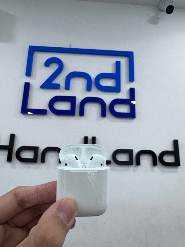 Tai nghe Airpods 2 - Màu trắng - Ngoại hình 98% - Kèm box