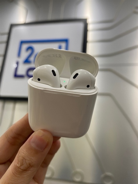 Tai nghe Airpods 2 - Màu trắng - Ngoại hình: 98% - Kèm Box 2