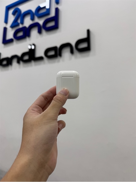 Tai nghe Airpods 2 - Màu trắng - Ngoại hình 98% - Mất tìm - Kèm cáp sạc