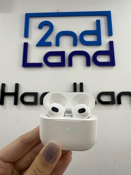Tai nghe Airpods 3 - Màu trắng - Ngoại hình 98% - Bản lề hở - Body 1