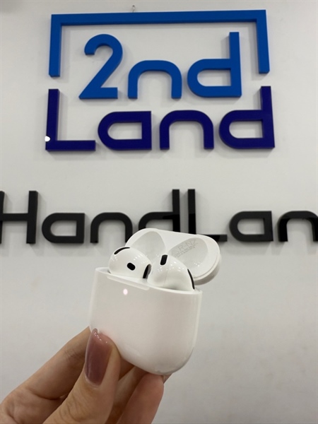 Tai nghe Airpods 4 ANC - Màu trắng - Ngoại hình 97% - Case trầy - Body 2