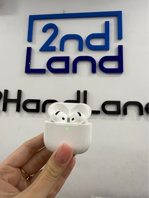 Tai nghe Airpods 4 ANC - Màu trắng - Ngoại hình 97% - case trầy xước - Body