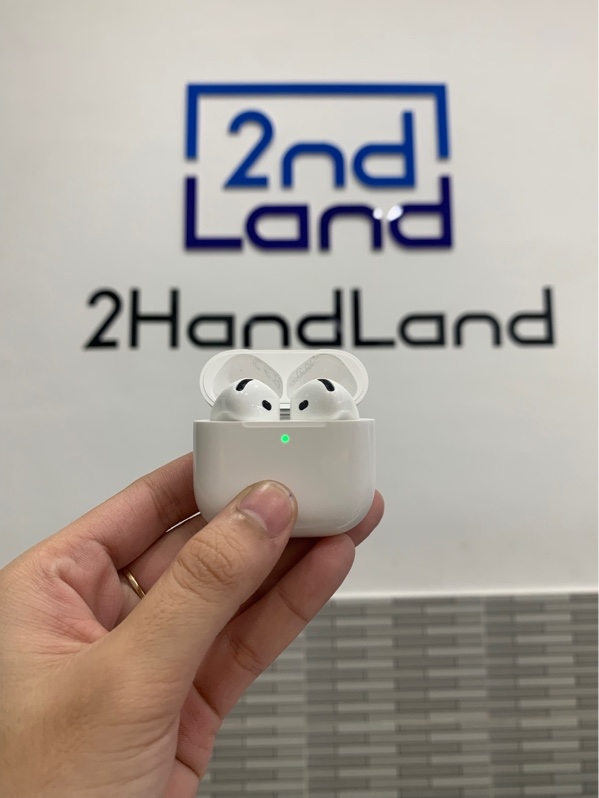 Tai nghe Airpods 4 ANC - Màu trắng - Ngoại hình: 97% - Trầy - Body