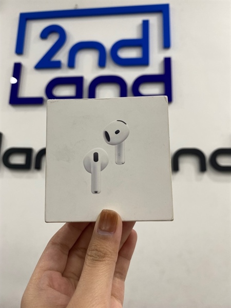 Tai nghe Airpods 4 ANC - Màu trắng - Ngoại hình 98% - Case trầy nhẹ - Kèm Box