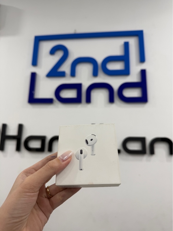 Tai nghe Airpods 4 ANC - Màu trắng - Ngoại hình 98% - case xước - Kèm Box