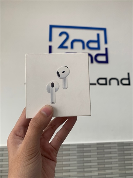 Tai nghe Airpods 4 ANC - Màu trắng - Ngoại hình 98% - Fullbox - BHH đến tháng 8 3