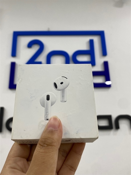Tai nghe Airpods 4 - ANC - Màu trắng - Ngoại hình: 98% - Kèm Box