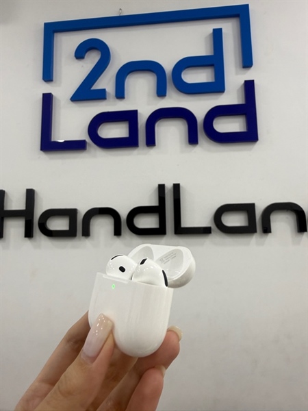Tai nghe Airpods 4 ANC - Màu trắng - Ngoại hình 98% - Kèm Box 3