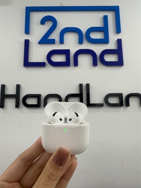 Tai nghe Airpods 4 ANC - Màu trắng - Ngoại hình 98% - Mất tìm - Body 1