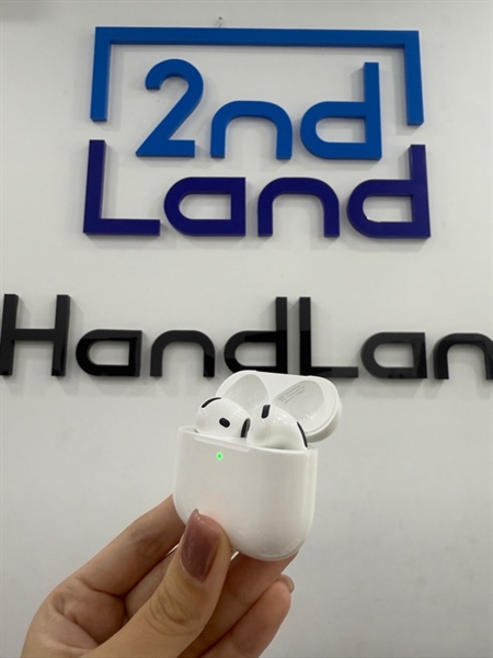 Tai nghe Airpods 4 ANC - Màu trắng - Ngoại hình 98% - Mất tìm - Body 2