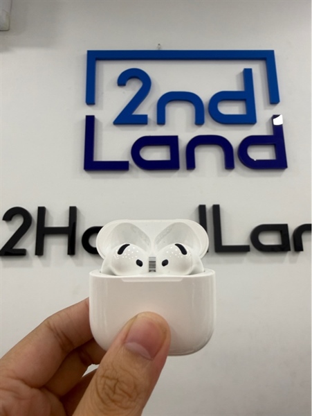Tai nghe Airpods 4 ANC - Màu trắng - Ngoại hình 98% - Mất tìm - Kèm Box 2