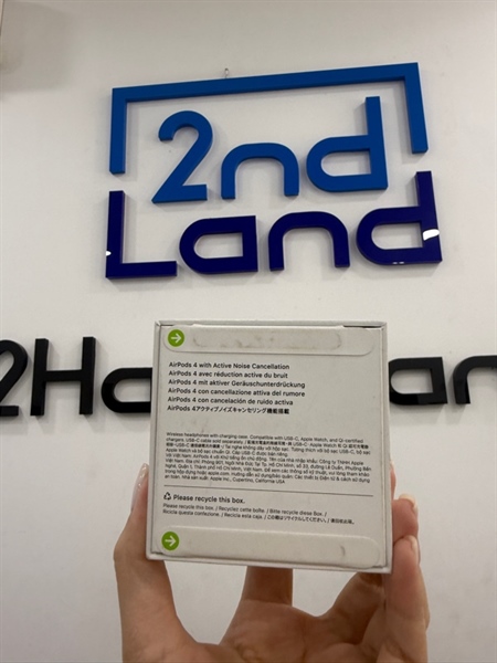 Tai nghe Airpods 4 ANC - P/A - Màu trắng - NewSeal 2