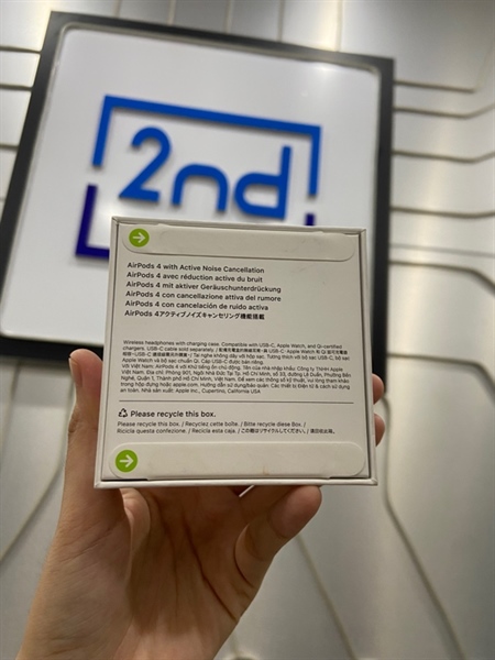 Tai nghe Airpods 4 ANC - ZP/A - Màu trắng - NewSeal 4