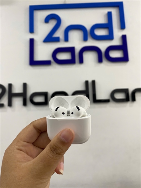 Tai nghe Airpods 4 ANC - ZP/A - Màu trắng - Ngoại hình 97% - Case trầy - Box 2