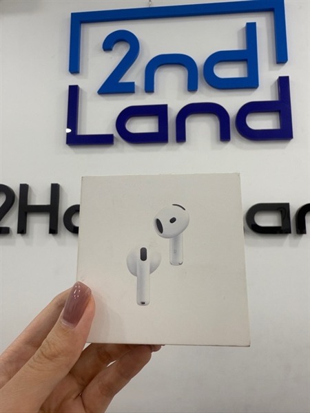 Tai nghe Airpods 4 ANC - ZP/A - Màu trắng - Ngoại hình 98% - Mất tìm - Kèm Box