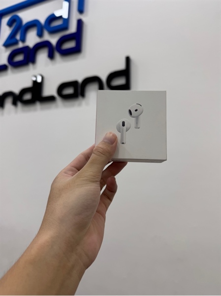 Tai nghe Airpods 4 - Bản ANC - Màu trắng - Newseal bảo hành bên minh tuấn mobile đến ngày 9/1/2027 còn hóa đơn
