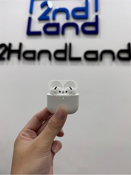 Tai nghe Airpods 4 - Bản ANC - Màu trắng - Ngoại hình 98% - Kèm cáp sạc