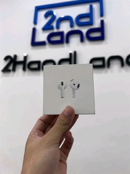 Tai nghe Airpods 4 - Bản thường - Màu trắng - Ngoại hình 98% - Box 3