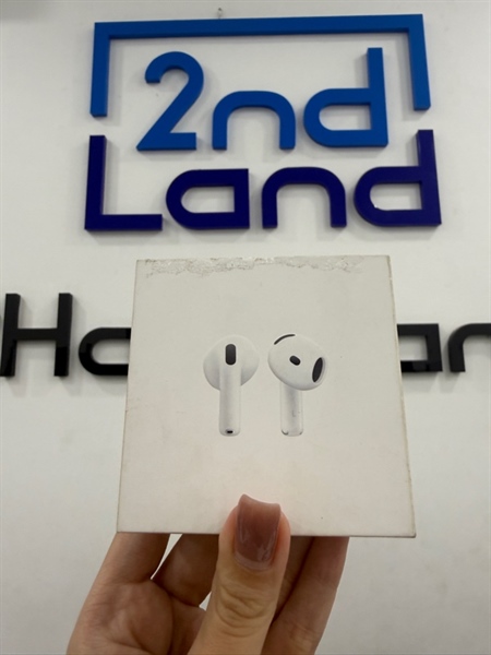 Tai nghe Airpods 4 bản thường - Màu trắng - Ngoại hình 98% - Kèm Box