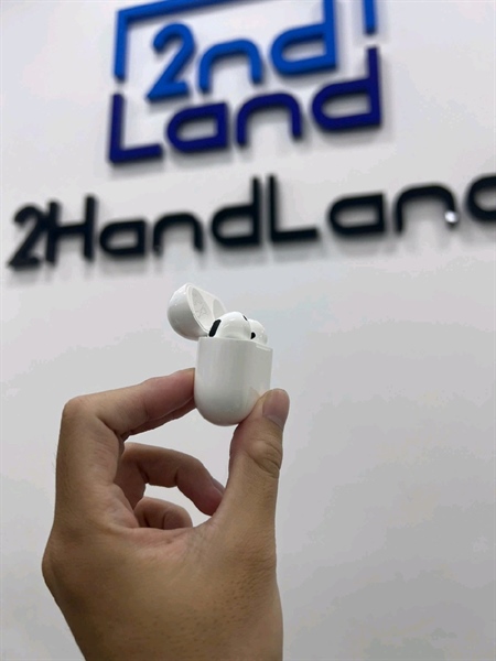 Tai nghe AirPods 4 chống ồn chủ động - Bản ANC - Màu trắng - Ngoại hình 98% - Body 2