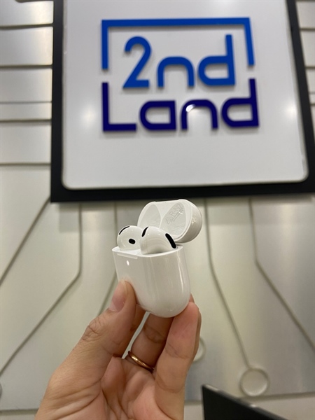 Tai nghe Airpods 4 - Màu trắng - Ngoại hình 98% - FullBox 3