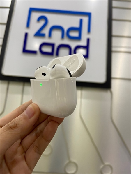 Tai nghe Airpods 4 - Màu trắng - Ngoại hình: 98% - Kèm Box - Còn bảo hành : 23/01/2028 3
