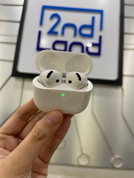 Tai nghe Airpods 4 - Màu trắng - Ngoại hình: 98% - Mất tìm - Body 1