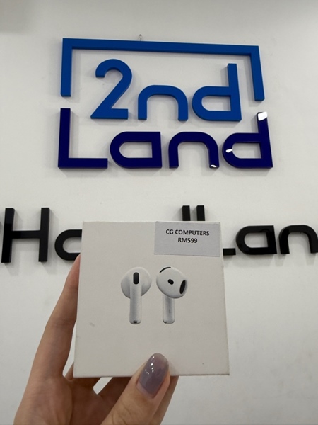 Tai nghe Airpods 4 - ZA/A - Màu trắng - Ngoại hình 98% - Kèm Box
