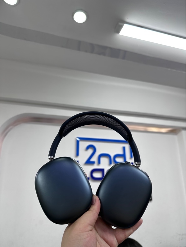 Tai nghe AirPods Max 2 (2026) - A3454- USB-C - Màu xanh - Ngoại hình 98% - Kèm bao da, box - Còn bh hãng đến 19/04/2027