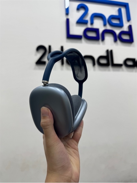 Tai nghe Airpods Max - Bản lightning - Màu xanh dương - Ngoại hình 97% - Mất tìm - Body 1