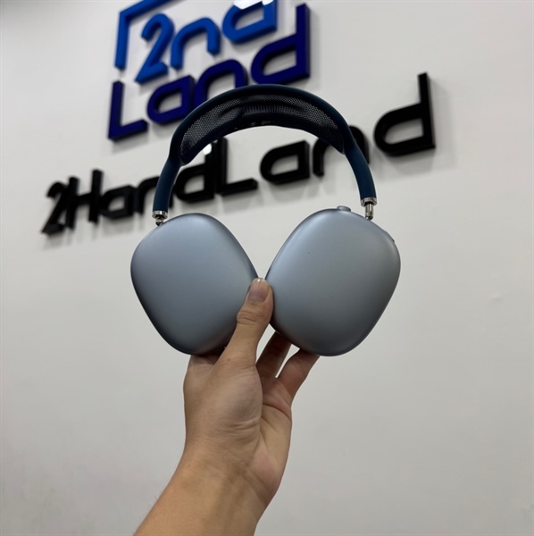 Tai nghe Airpods Max - Bản lightning - Màu xanh - Ngoại hình 97% - Đã thay đệm tai new - Fullbox