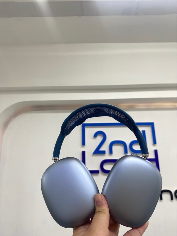 Tai nghe Airpods Max bản lightning - Màu xanh - Ngoại hình 98% - Kèm túi