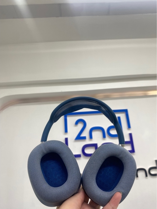 Tai nghe Airpods Max bản lightning - Màu xanh - Ngoại hình 98% - Kèm túi