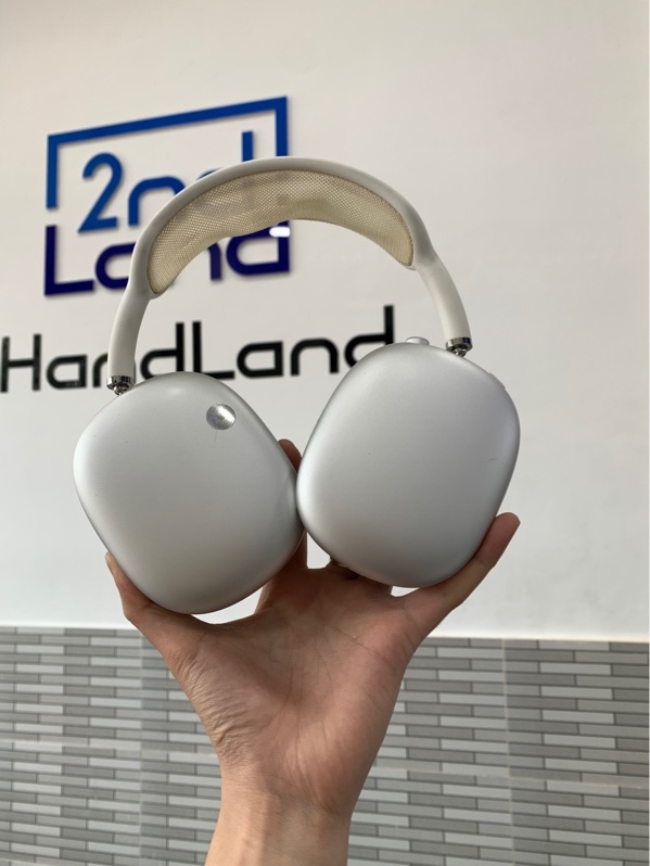 Tai nghe Airpods Max Lightning - Màu trắng - Ngoại hình: 97% - Đệm đầu ố - Box