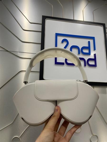 Tai nghe Airpods Max Lightning - Màu trắng - Ngoại hình: 98% - Body - Kèm case