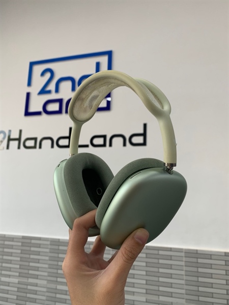 Tai nghe Airpods Max Lightning - Màu xanh - Ngoại hình: 97.5% - Ố đệm đầu - Body 1