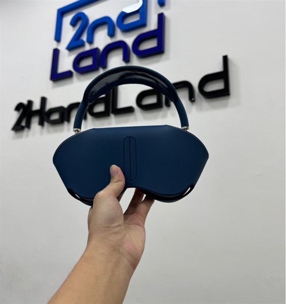 Tai nghe Airpods Max - Mất tìm - Bản lightning - Màu xanh - Ngoại hình 97% - Đã thay đệm tai new - Box 3