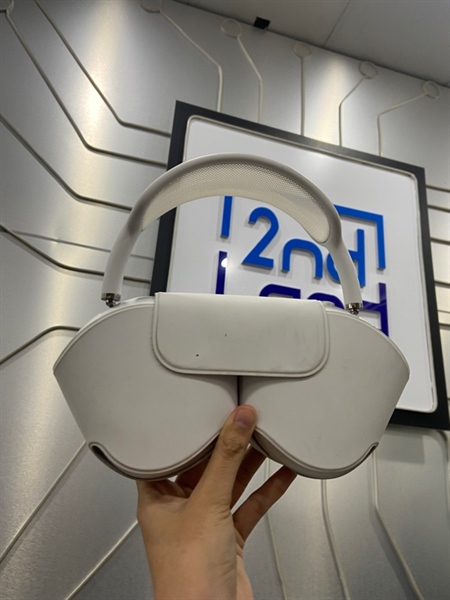 Tai nghe Airpods Max - Màu bạc - Ngoại hình: 97.5% - Body - Kèm case