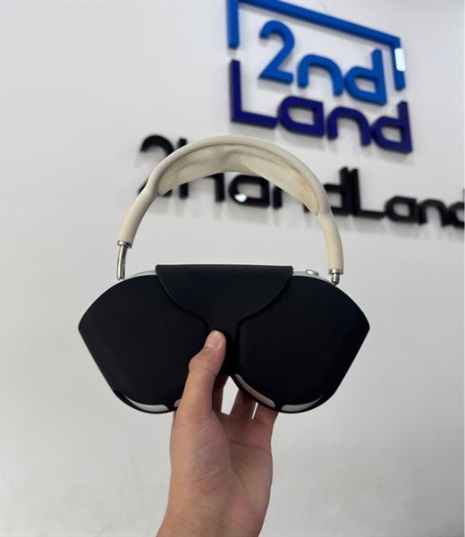 Tai nghe Airpods Max - Màu trắng - Ngoại hình 97% - Đã thay đệm 2 tai - Kèm túi đựng + Box