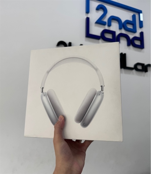 Tai nghe Airpods Max - Màu trắng - Ngoại hình 97% - Đã thay đệm 2 tai - Kèm túi đựng + Box 3